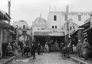 Rabat, Modern Capital and Historic City: a Shared Heritage Collection: Street scene, Rabat, Morocco, c1920s-c1930s(?)