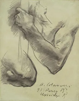 Studies for 'Triumph of Religion', 1891-1916. Creator: John Singer Sargent Studies for 'Triumph of Religion', 1891-1916. Creator: John Singer Sargent