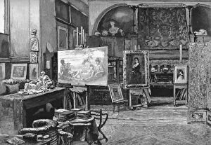 Baron Frederic Collection: The Studio, 1896. Artist: William Hatherell