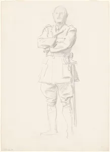 Study of General Louis Botha for 'General Officers of World War I', 1920-1922 Study of General Louis Botha for 'General Officers of World War I', 1920-1922