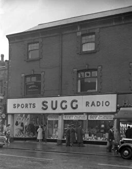 High Street Gallery: Sugg Sports and Radio, High Street, Scunthorpe, Lincolnshire, 1960
