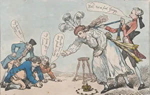 Suitable Restrictions, January 28, 1789., January 28, 1789. Creator: Thomas Rowlandson Suitable Restrictions, January 28, 1789., January 28, 1789. Creator: Thomas Rowlandson