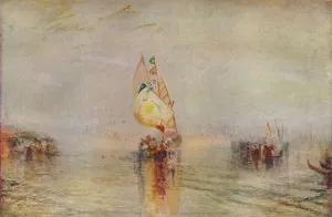 The Sun of Venice Going to Sea, exhibited 1843, (1937) Artist: JMW Turner The Sun of Venice Going to Sea, exhibited 1843, (1937) Artist: JMW Turner