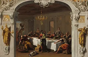 Man Drinking Wine