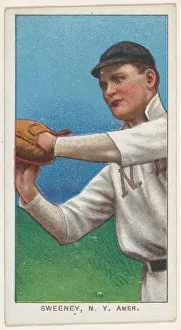 Sweeney, New York, American League, from the White Border series (T206) for the America Sweeney, New York, American League, from the White Border series (T206) for the America