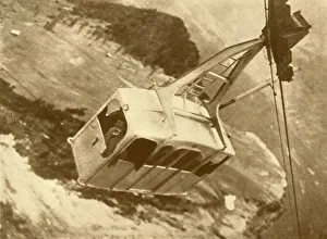 British Civil Engineering Prints: A Swing into Space, c1930. Creator: James
