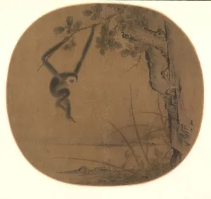 Swinging Gibbon, late 1100s- 1st quarter 1200s. Creator: Xia Gui (Chinese, active c Swinging Gibbon, late 1100s- 1st quarter 1200s. Creator: Xia Gui (Chinese, active c