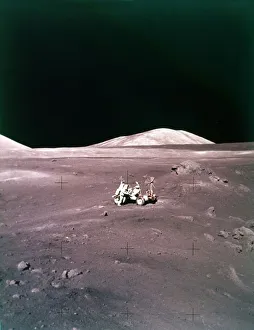 Apollo 17 Gallery: The Taurus-Littrow landing site, Apollo 17 mission, December 1972. Creator: NASA