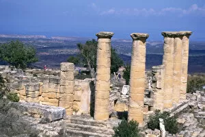 Archaeological Site of Cyrene Collection: The Temple of Apollo, Cyrene, Libya, 6th century BC
