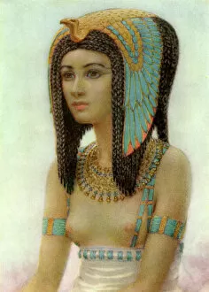 Ancient Egyptian Gallery: Tetisheri, Ancient Egyptian queen of the 17th dynasty, 16th century BC (1926)