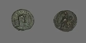 Tetradrachm (Coin) Portraying Emperor Gallienus, 267-268. Creator: Unknown Tetradrachm (Coin) Portraying Emperor Gallienus, 267-268. Creator: Unknown