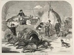 Thanksgiving Day - Ways and Means, 1858. Creator: Winslow Homer (American, 1836-1910) Thanksgiving Day - Ways and Means, 1858. Creator: Winslow Homer (American, 1836-1910)