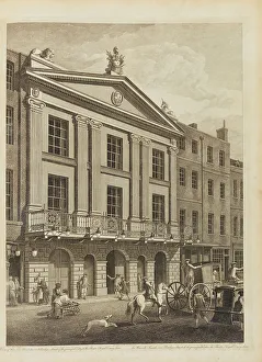 London's Historic Theatres Prints: Theater Royal Drury Lane, London, 1773-1778. Creator: Adam, James (1732-1794)