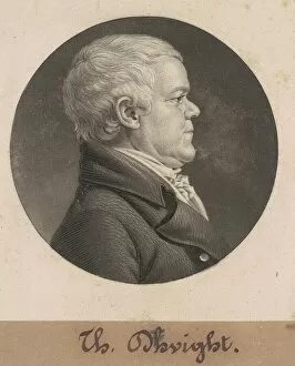 Thomas Dwight, 1806. Creator: Charles Balthazar Julien Févret de Saint-Mémin