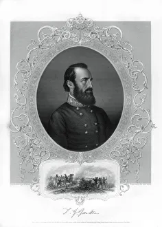Thomas Jonathan Stonewall Jackson, Confederate general during the American Civil War Thomas Jonathan Stonewall Jackson, Confederate general during the American Civil War