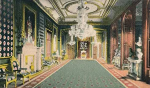 The Throne Room, Windsor Castle, c1917. Artist: Francis Godolphin Osbourne Stuart The Throne Room, Windsor Castle, c1917. Artist: Francis Godolphin Osbourne Stuart