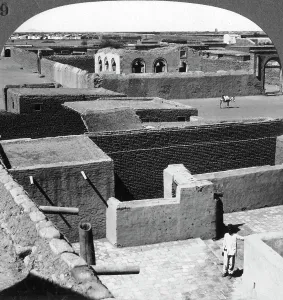 The tomb of the Mahdi at Omdurman, Sudan, 1905.Artist: Underwood & Underwood The tomb of the Mahdi at Omdurman, Sudan, 1905.Artist: Underwood & Underwood