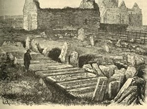 Tombs of the Kings, St. Orans Chapel, and Iona Cathedral, 1898. Creator: Unknown