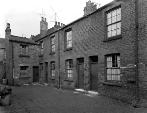Traditional terraced housing, Albert Road, Kilnhurst, South Yorkshire, 1959. Artist Traditional terraced housing, Albert Road, Kilnhurst, South Yorkshire, 1959. Artist