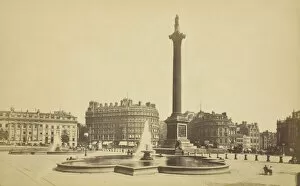 Viscount Nelson Gallery: Trafalgar Square, 1850-1900. Creator: Unknown