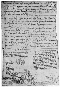 Trajectories of thrown stones and drops, late 15th or early 16th century (1954). Artist: Leonardo da Vinci Trajectories of thrown stones and drops, late 15th or early 16th century (1954). Artist: Leonardo da Vinci