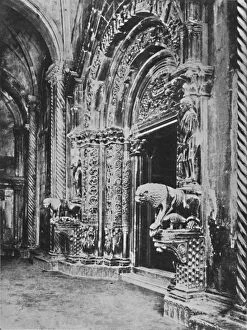 Trogir Gallery: Trau - Vestibule of the Cathedral, 1913