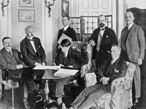 The treaty makers, 6 December 1921