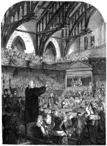 The trial of Dr Sacheverel, 18th century (19th century) The trial of Dr Sacheverel, 18th century (19th century)