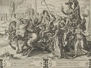The Triumph of Pride, from The Cycle of the Vicissitudes of Human Affairs, plate 3, 1564 The Triumph of Pride, from The Cycle of the Vicissitudes of Human Affairs, plate 3, 1564