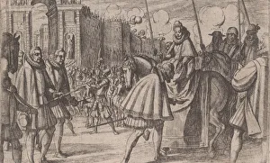 Triumphal Entry of Margaret of Austria into Milan, from The Life of Margaret of Austria Triumphal Entry of Margaret of Austria into Milan, from The Life of Margaret of Austria