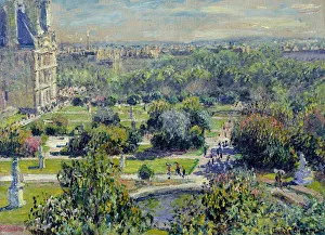 Monet Gallery: The Tuileries Gardens, 1876. Creator: Monet, Claude (1840-1926)