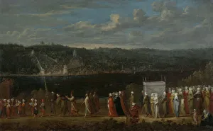 Turkish wedding, 1789. Artist: Vanmour (Van Mour), Jean-Baptiste (1671-1737) Turkish wedding, 1789. Artist: Vanmour (Van Mour), Jean-Baptiste (1671-1737)