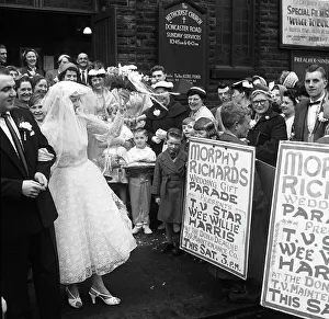 TV and recording star Wee Willie Harris visits South Yorkshire, 1958. Artist TV and recording star Wee Willie Harris visits South Yorkshire, 1958. Artist