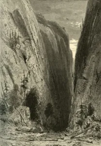 Umpqua Canon, 1872. Creator: Robert Swain Gifford