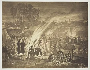 Untitled [Drawing of Arab fête improvised by the Zouaves Untitled [Drawing of Arab fête improvised by the Zouaves