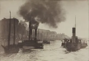 Untitled (Harbor Scene), c. 1880. Creator: Frank Meadow Sutcliffe (British, 1853-1941) Untitled (Harbor Scene), c. 1880. Creator: Frank Meadow Sutcliffe (British, 1853-1941)