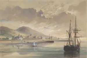 Valentia in 1857-1858 at the Time of the Laying of the Former Cable, 1865 Valentia in 1857-1858 at the Time of the Laying of the Former Cable, 1865