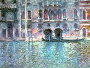 Canal Collection: Venice, Palazzo Da Mula, 1908. Artist: Claude Monet