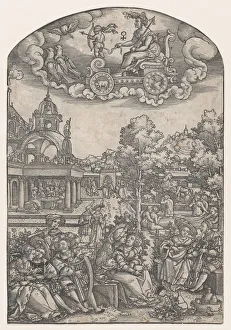Venus, from The Seven Planets. Creator: Georg Pencz Venus, from The Seven Planets. Creator: Georg Pencz