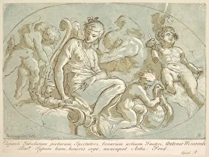 Venus Surrounded by Putti, ca. 1735. Creator: Arthur Pond Venus Surrounded by Putti, ca. 1735. Creator: Arthur Pond