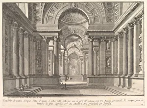 Vestibule of an ancient temple . . . (Vestibolo d'antico Tempio . . .), ca. 1743-50 Vestibule of an ancient temple . . . (Vestibolo d'antico Tempio . . .), ca. 1743-50
