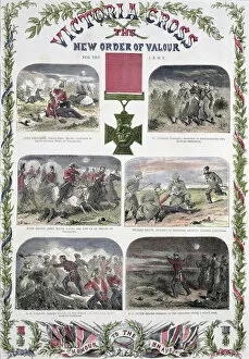 Battle Of Inkerman Gallery: Victoria Cross, the New Order of Valour for the Army, c1857