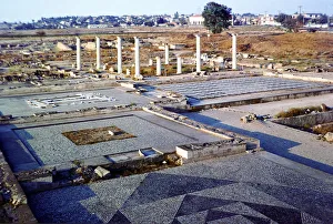 View of the archaeological remains at Pella, Central Macedonia View of the archaeological remains at Pella, Central Macedonia