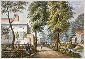 View of the Flora Tea Gardens, Bayswater, London, c1840 View of the Flora Tea Gardens, Bayswater, London, c1840