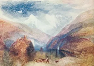 View on Lake of Brienz, 19th century, (1910). Artist: JMW Turner View on Lake of Brienz, 19th century, (1910). Artist: JMW Turner