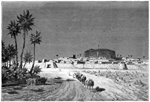 View of Murzuk, c1890. Artist: Barbant