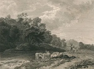 View near Dalton, 1785. Artist: Samuel Middiman View near Dalton, 1785. Artist: Samuel Middiman