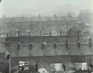 View across roof tops, Bethnal Green, London, 1923 View across roof tops, Bethnal Green, London, 1923