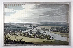 View of Streatley and Goring in Berkshire and Oxfordshire, 1793 View of Streatley and Goring in Berkshire and Oxfordshire, 1793