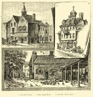 Pubs Gallery: Views in Bury, 1898. Creator: Unknown